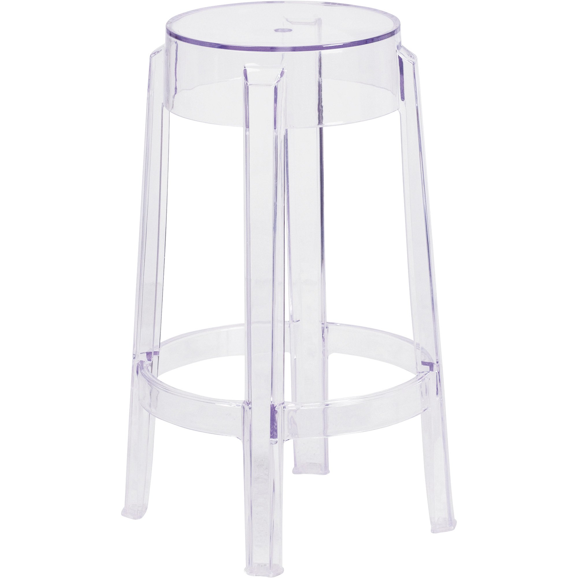 Flash Furniture Clear Stool